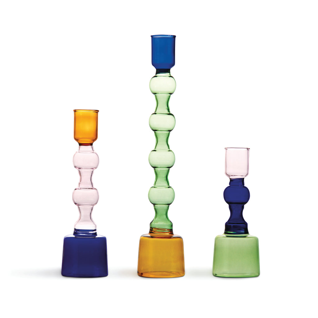 Tricolor Candle Holder