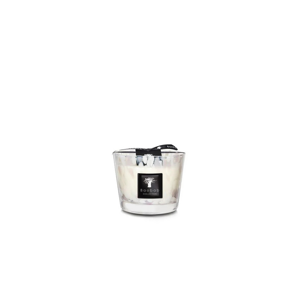 BAOBAB White Pearls Small Candle