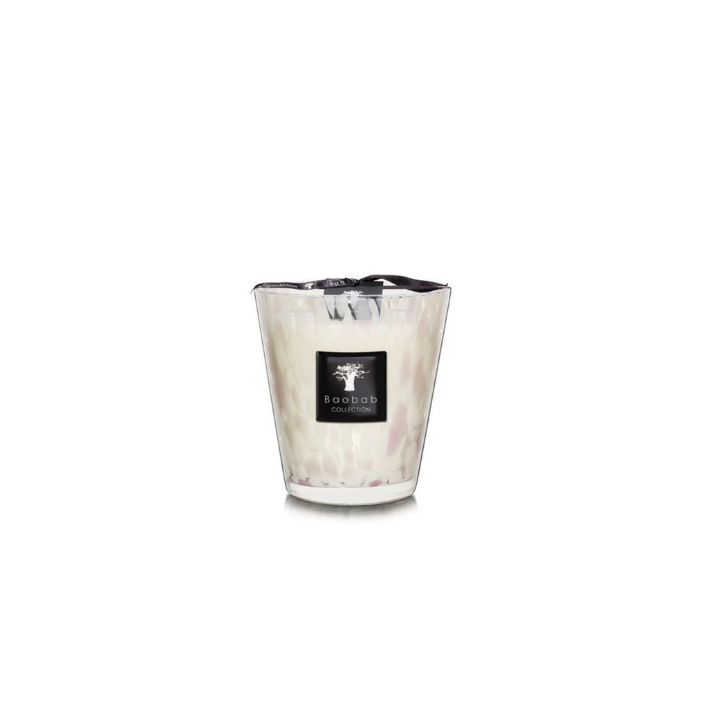 White Pearls Medium Candle