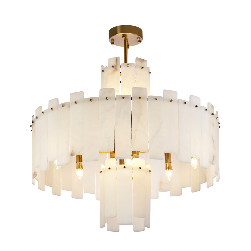 Artika marble ceiling light