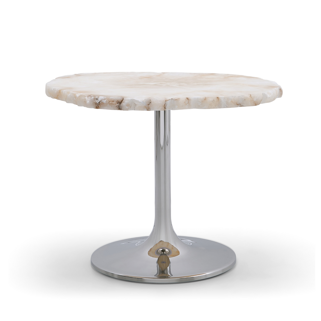 stone marble side table