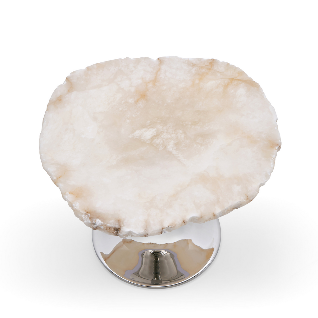 Sonali stone marble side table