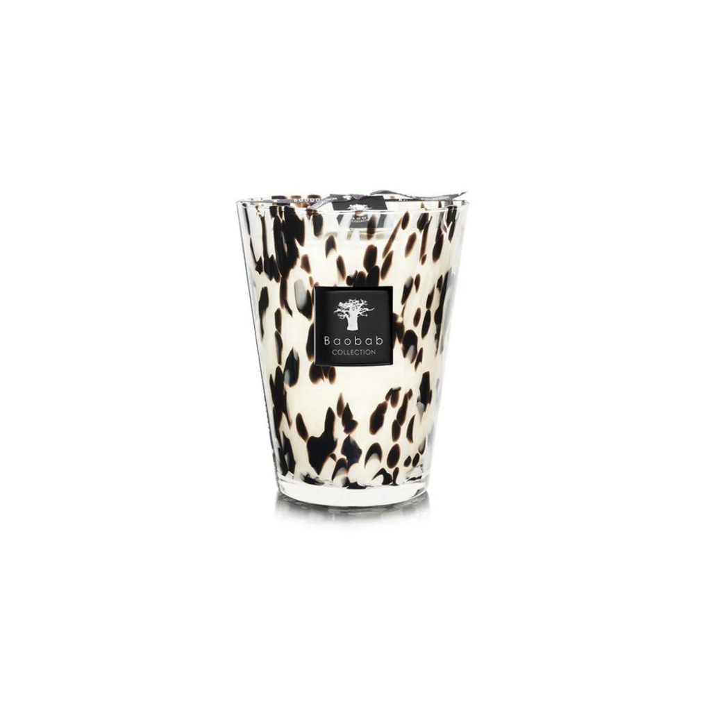 Black Pearls Big Candle