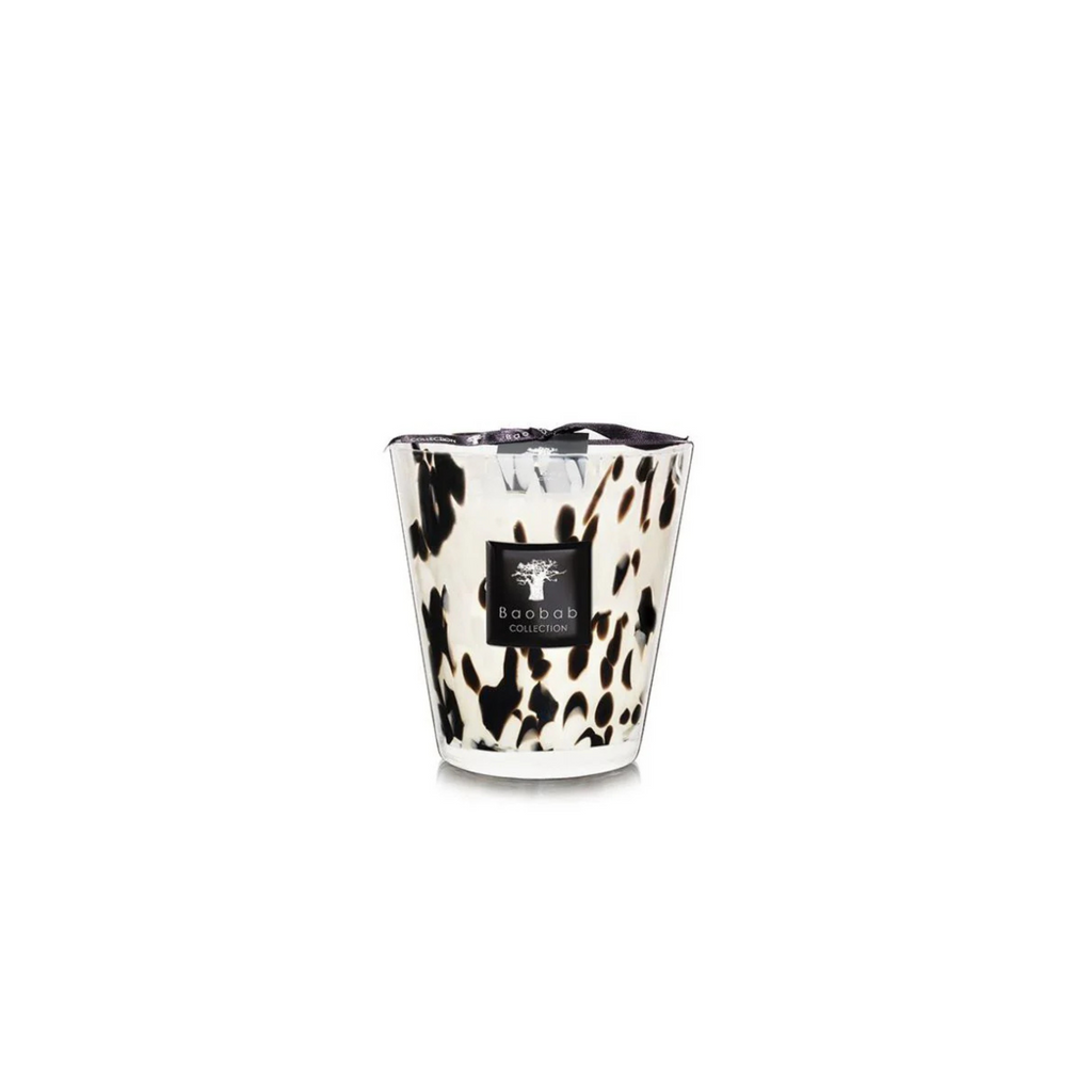 Black Pearls Medium Candle