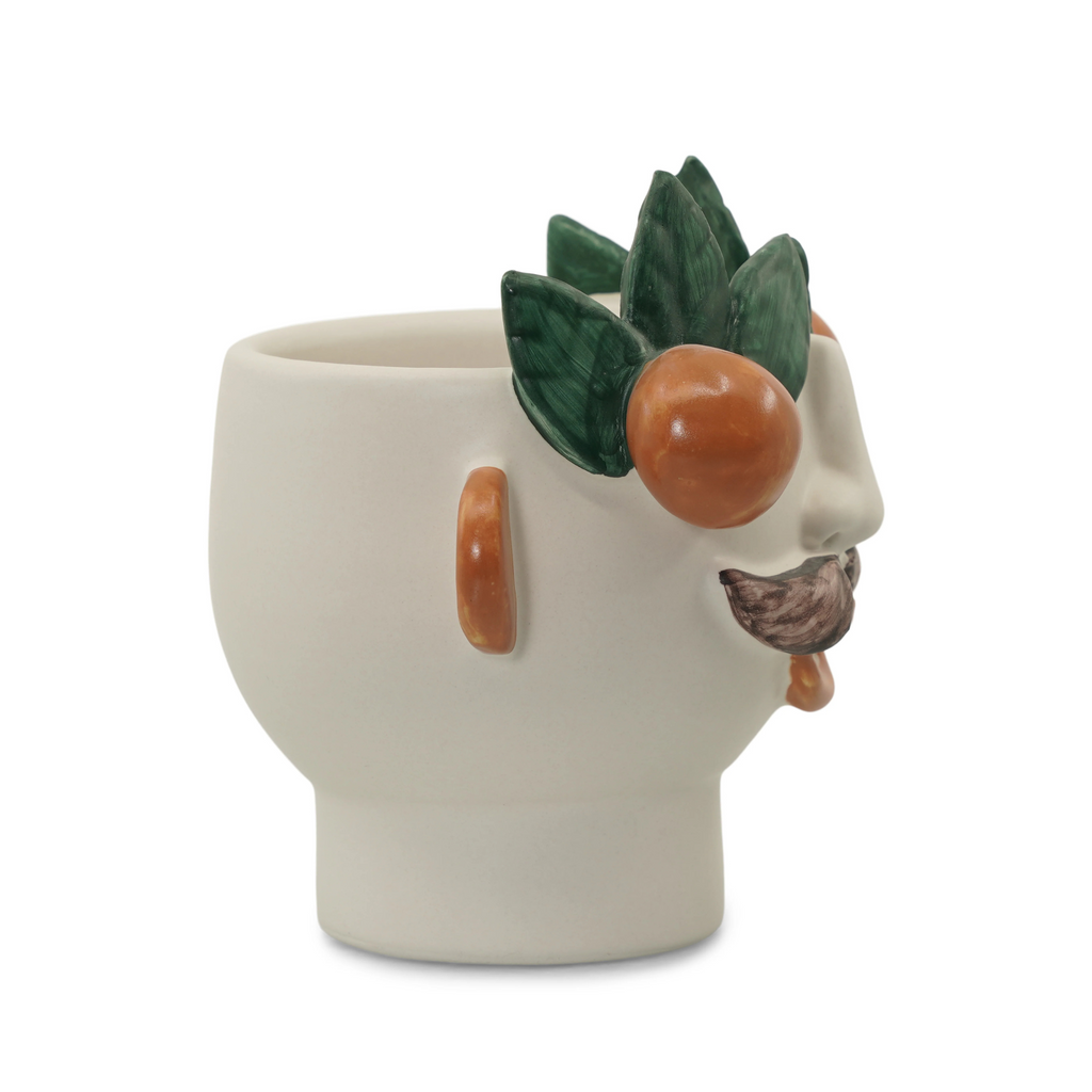 Calogero Small Vase With Mandarins