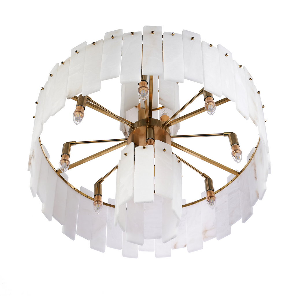 marble ceiling light