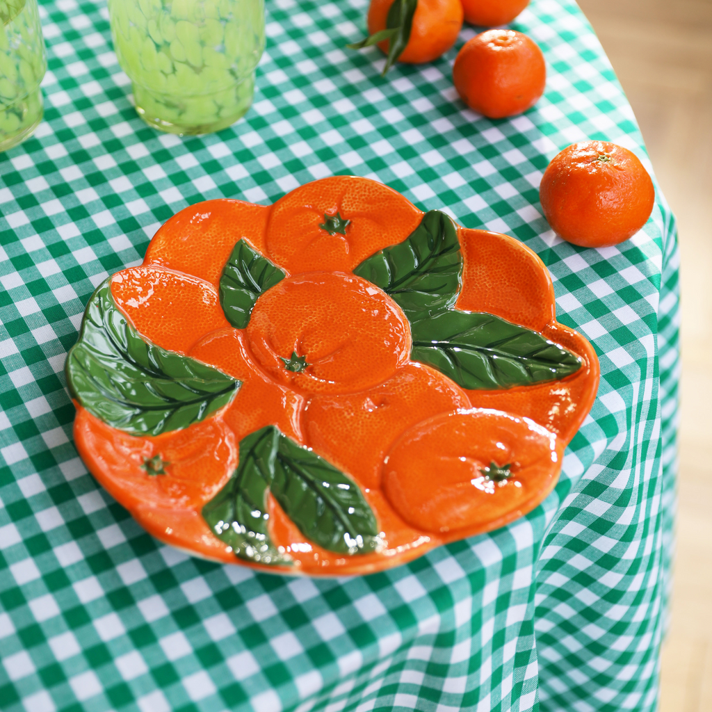 Orange Plate