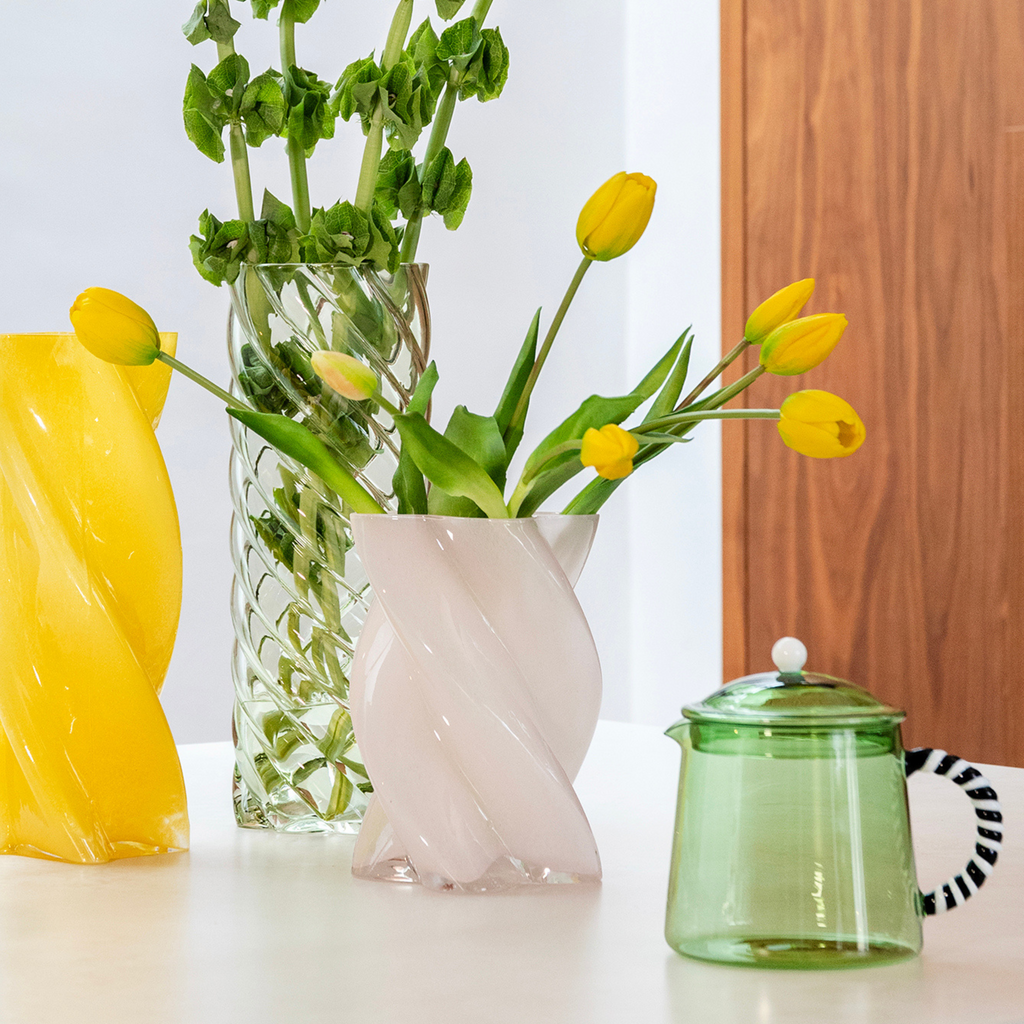 Opaque Pink Vase