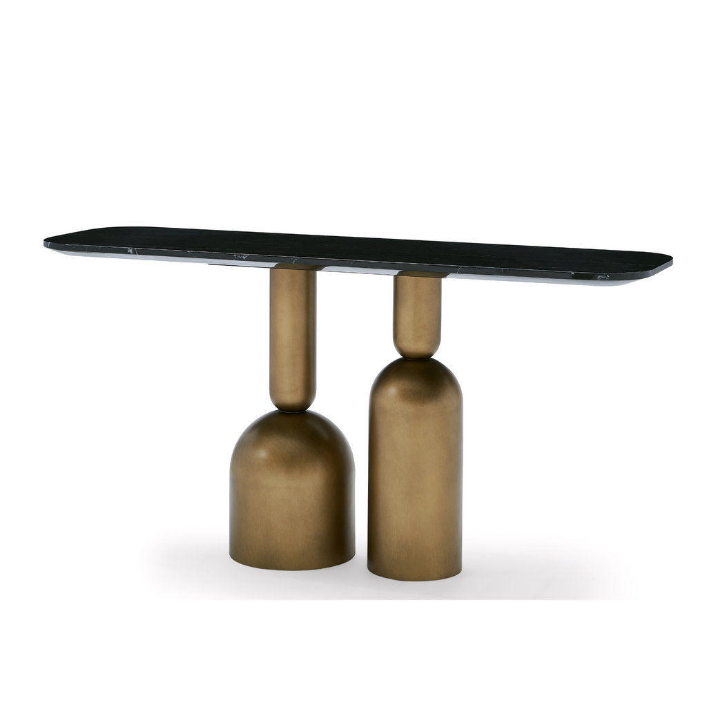 Vesper Black Marble Table